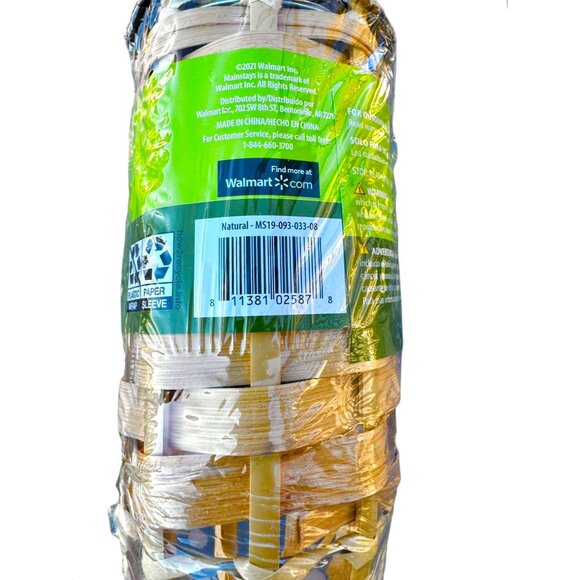 Bamboo Yard Torches With Fiberglass Wicks And Snuffer Cap - Picture 11 of 11